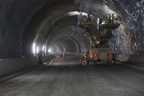 FOTOS Obras del túnel de Faneque