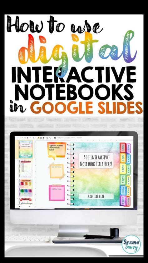 Digital Interactive Notebook Templates In Google Slides Artofit