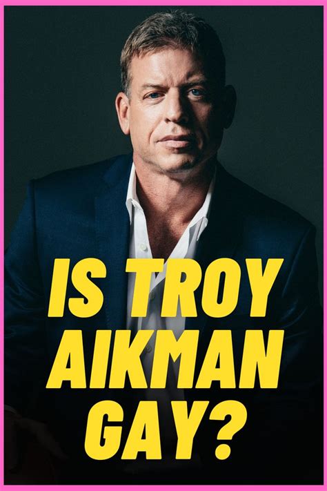 Is Troy Aikman Gay Former NFL Player Suggests He Might Be Gay Chosen