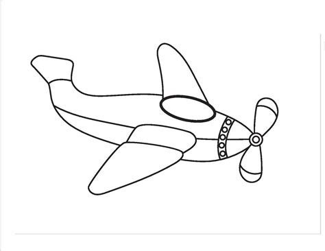 Aviones Peque Os Para Colorear Imprimir E Dibujar Coloringonly