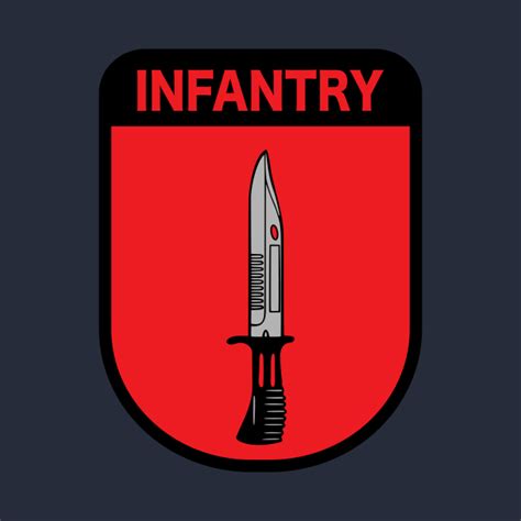 British Army Infantry British Infantry Badge T Shirt Teepublic