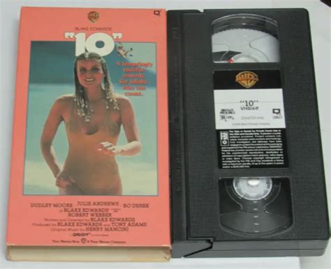 10 VHS DUDLEY Moore Bo Derek Blake Edwards Film Warner Videoband