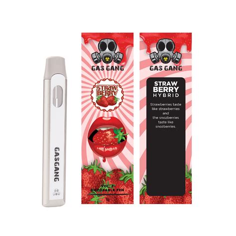 Buy Gas Gang Strawberry Disposable Pen Hybrid Online Mmj Express