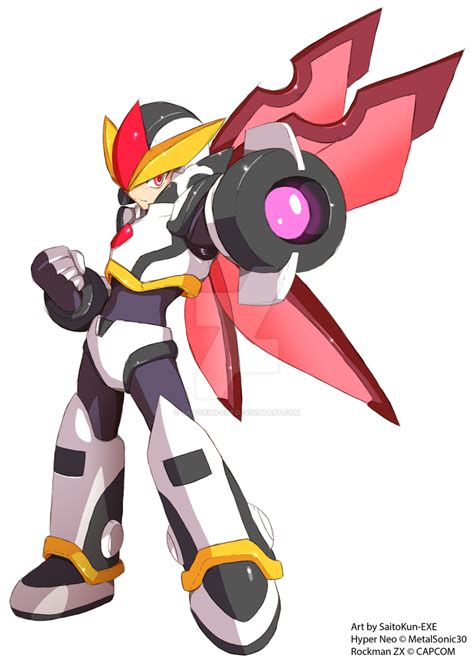 Mega Man Neo Hyper Armor Character Art By Metalsonic30 On Deviantart