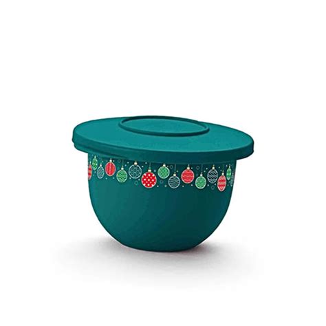 Tigela Murano Bolas De Natal 550ml Compras Tupperware