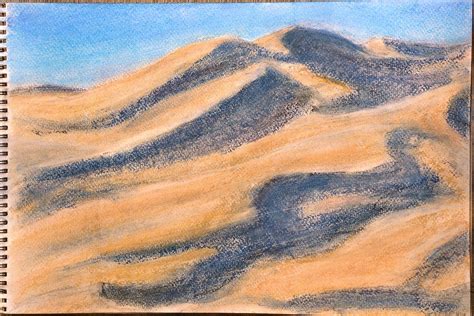 Sketch The Dunes Great Sand Dunes National Park And Preserve Us