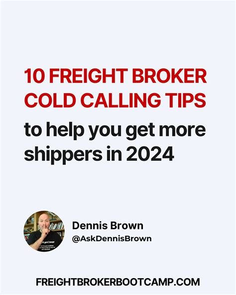 Top 10 Freight Broker Cold Calling Tips For 2024 PDF