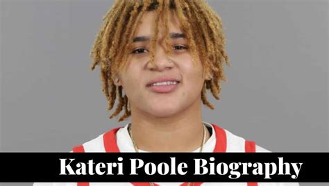 Kateri Poole Wikipedia, Brother, Basketball, Height - HIS Education