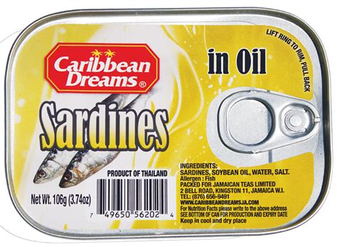 Caribbean Dreams Sardines In Oil 1x106g