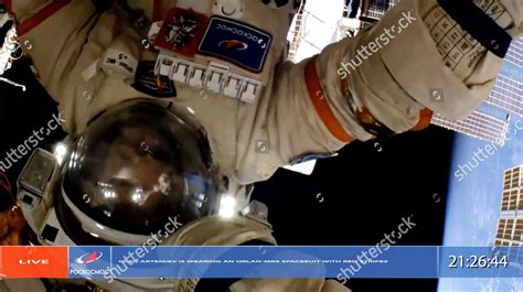 Video Footage Released By Roscosmos Space Editorial Stock Photo Stock