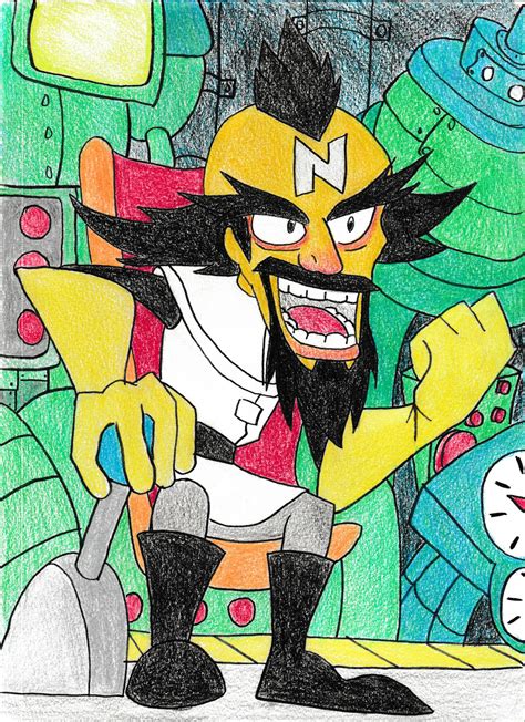 dr neo cortex  viperkalas  deviantart