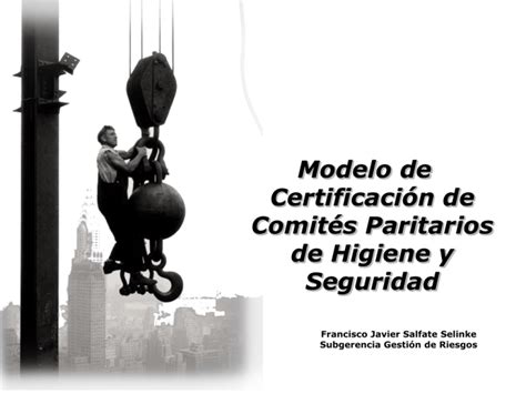 Modelo De Certificaci N De Comit Paritario De Higiene Y Seguridad