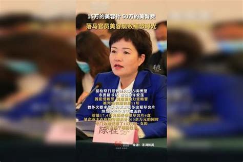 以色相勾引官员实现晋升，花50万臀部整形落马官员美容腐败细节曝光 辽宁鞍山国税局原局长在位时，每年税收漏洞至少达八九个亿