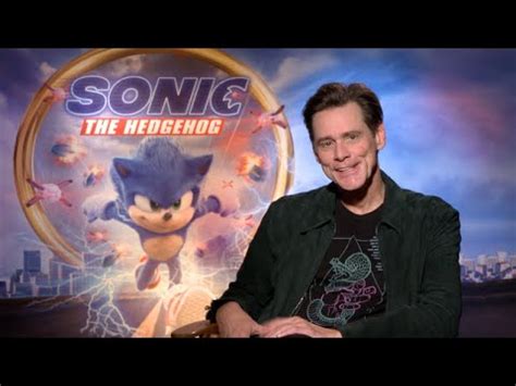 Sonic The Hedgehog Interviews Jim Carrey Ben Schwartz And James