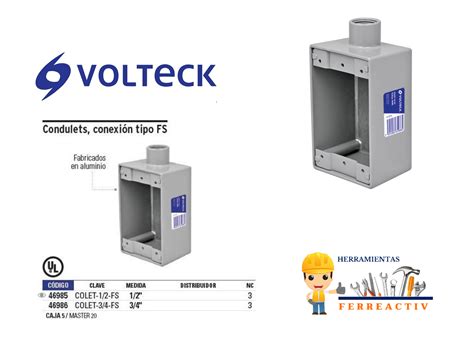 Condulet Conexi N Tipo Fs Volteck Ferreactivate