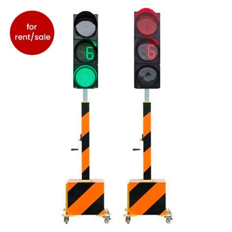 Portable Traffic Light Battery Operated Singtech Singapore