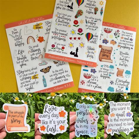 🍃🌼positive Quotes Stickers🌼🍃 Rstickers