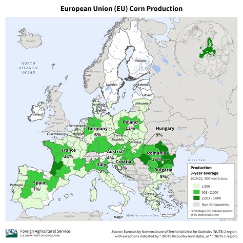 Europe - Crop Production Maps