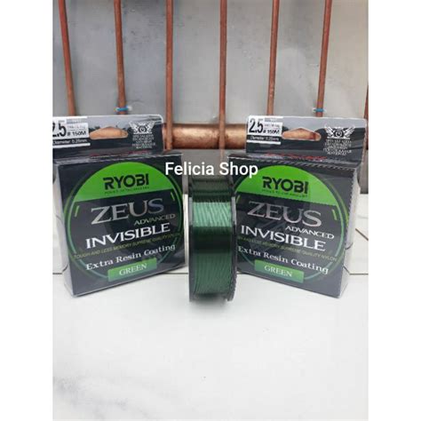 Jual Senar Tali Kenur Pancing Ryobi Zeus Galatama Galapung Ikan Mas