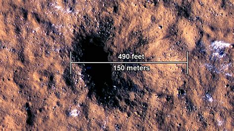 Historic Meteoroid Strike On Mars Nasa Insight Lander Captures Unique