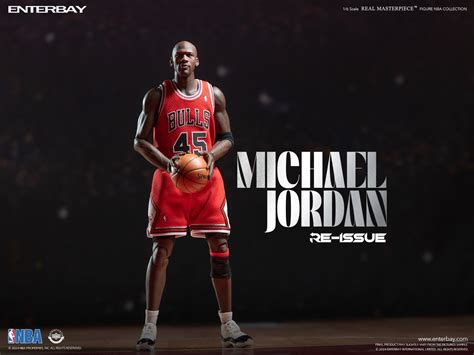 Enterbay Real Masterpiece Nba Collection Michael Jordan I M Back