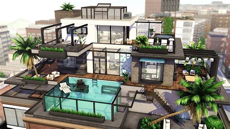 Sims 4 City Living Penthouses Midwestnom