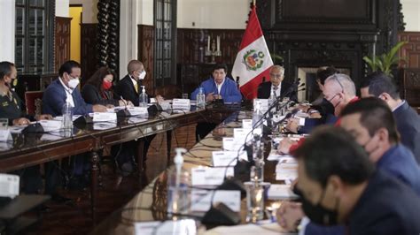 Presidencia del Perú on Twitter En sesión del Consejo Nacional de