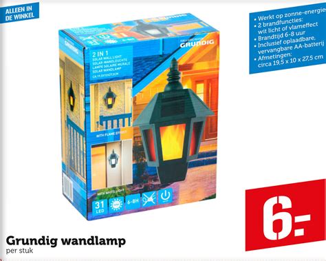 Grundig Wandlamp Aanbieding Bij Coop