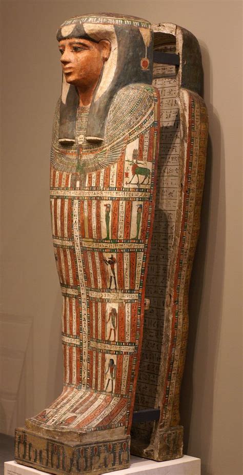 Sarg Der Priesterin Iset En Heb Sarcophagus Of The Priestess Iset En