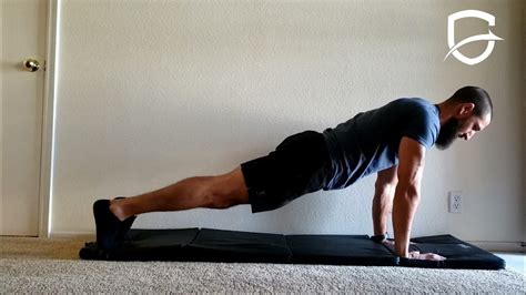 High Plank Hip Taps Youtube
