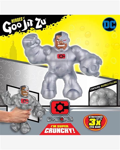 Riachuelo Mini Boneco Herois Dc Sortidos Goo Jit Zu Cyborg Sunny