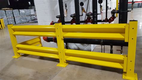 Warehouse Safety Guard Rail And Barriers