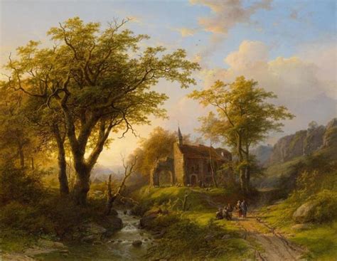 Sold At Auction J B Klombeck Klombeck Johann Bernhard Landscape