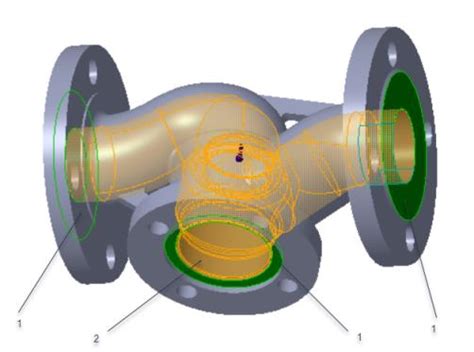 ExampleInternal Flow Simulation In Creo Simulation Live