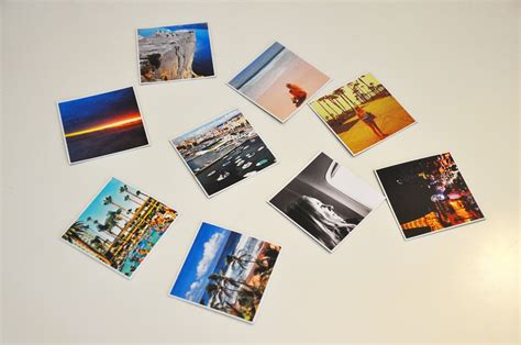 Square Photo Magnet Sets Custom Photo Magnets Personalized Etsy