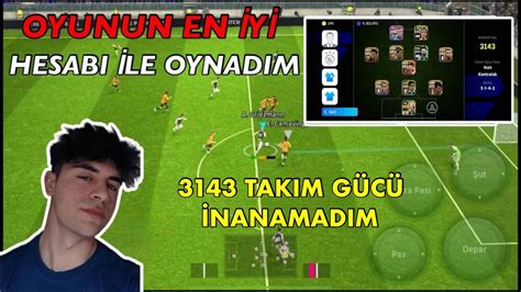 OYUNUN EN IYI HESABI İLE OYNADIM 3143 TAKIM GÜCÜ VAR İNANAMADIM