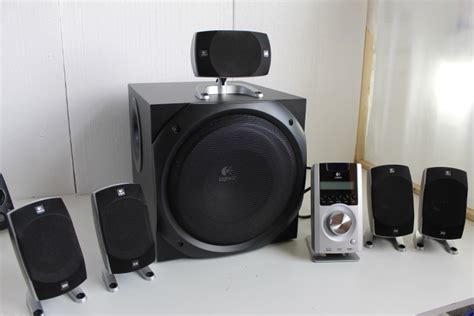 Logitech Z 5500 THX 505 W RMS 5 1 Surround System HiFi Lautsprecher