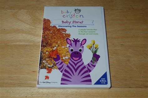 Disney Baby Einstein Baby Monet Discovering Seasons Dvd 2005 Age 6