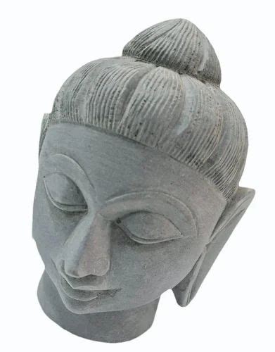 Grey Marble Stone Buddha Statue Home At Rs In Agra Id