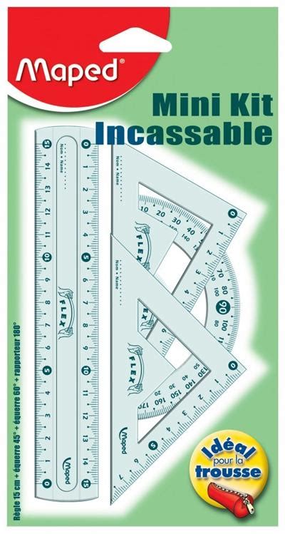 Mini Kit De Tra Age Instruments Maped Incassable Flex Bleu R Gles