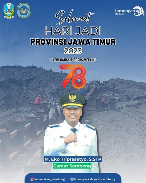 SELAMAT HARI JADI PROVINSI JAWA TIMUR KE 78 Kecamatan Sambeng