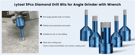 Pcs Dry Diamond Drill Core Bit Lytool M Diamond Drill Bit