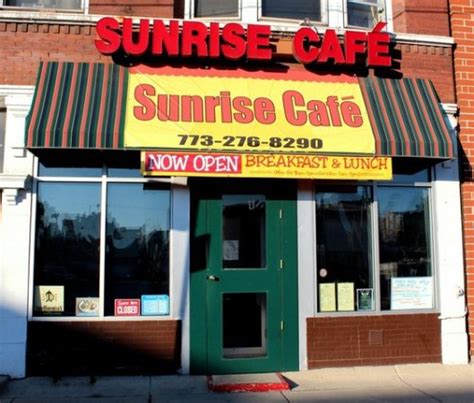 Sunrise Cafe Chicago Ukranian Village Menú Precios Y Restaurante