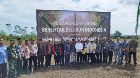 Momentum Hari Rimbawan Ke Pemkab Bangka Tengah Dukung Penanaman