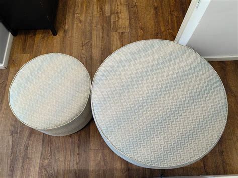 Ottoman /pouf, Furniture & Home Living, Furniture, Chairs on Carousell