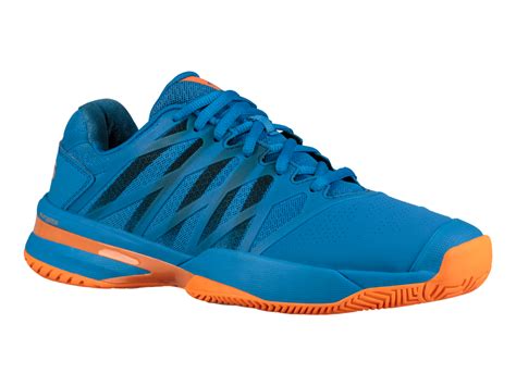 K Swiss Ultrashot 2 Mens Tennis Shoe Brilliant Blueneon Orange