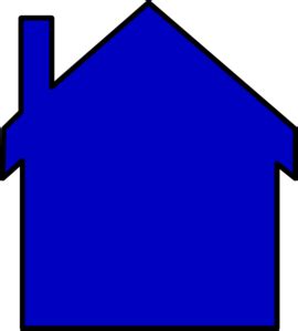 House Clipart Blue Clip Art Library