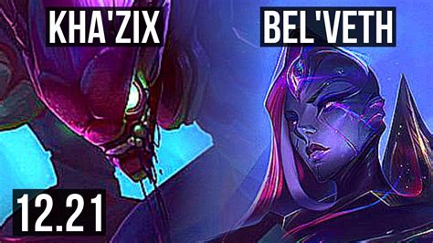 Kha Zix Vs Bel Veth Jng M Mastery Games Kr