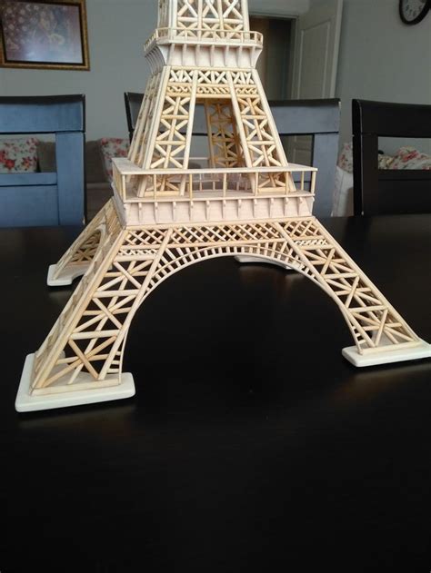 Model Of Eiffel Tower Eyfel Kulesi Maketi Eyfel Kulesi Mimari