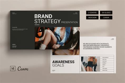 Brand Strategy Framework Template | Presentation Templates ~ Creative Market